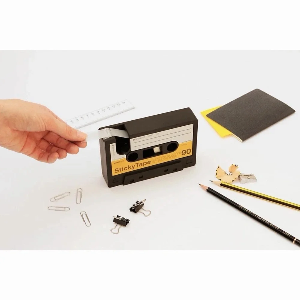 Vintage Style‎ Cassette Tape Dispenser Desk Office Music Retro Nostalgia Suck UK